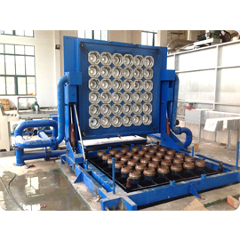 同水平热顶铸棒模具 